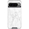 White Marble Google Pixel 10 Pro XL Clear Case